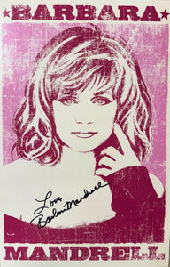 Autographed Pink Face Poster